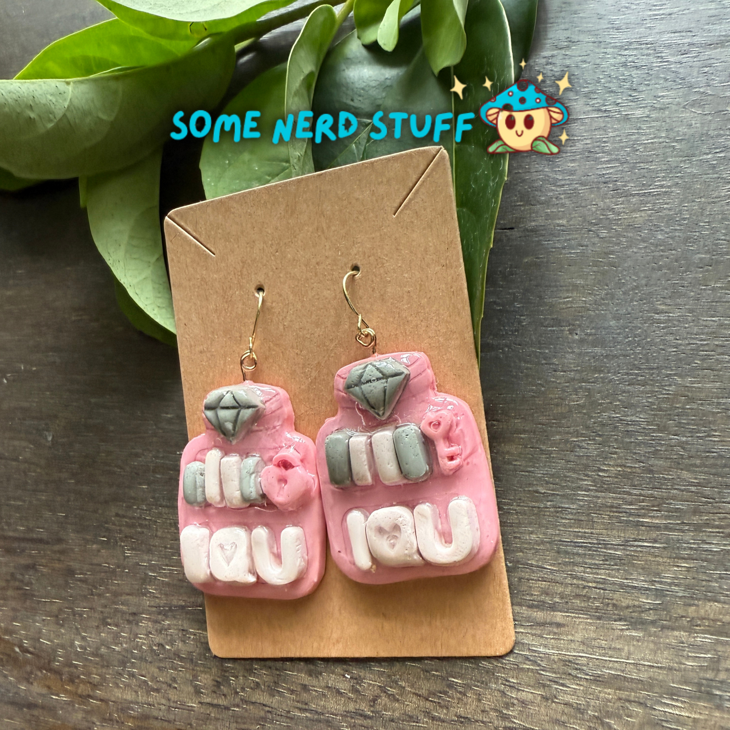 Bookshelf and Mason Jar Earring Bundle