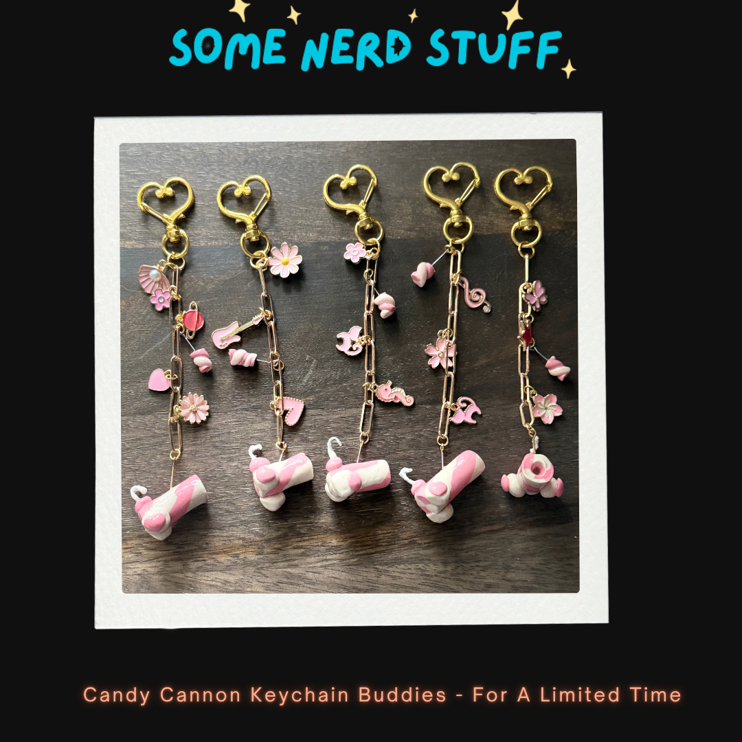 Candy Cannon Blind Box Keychain