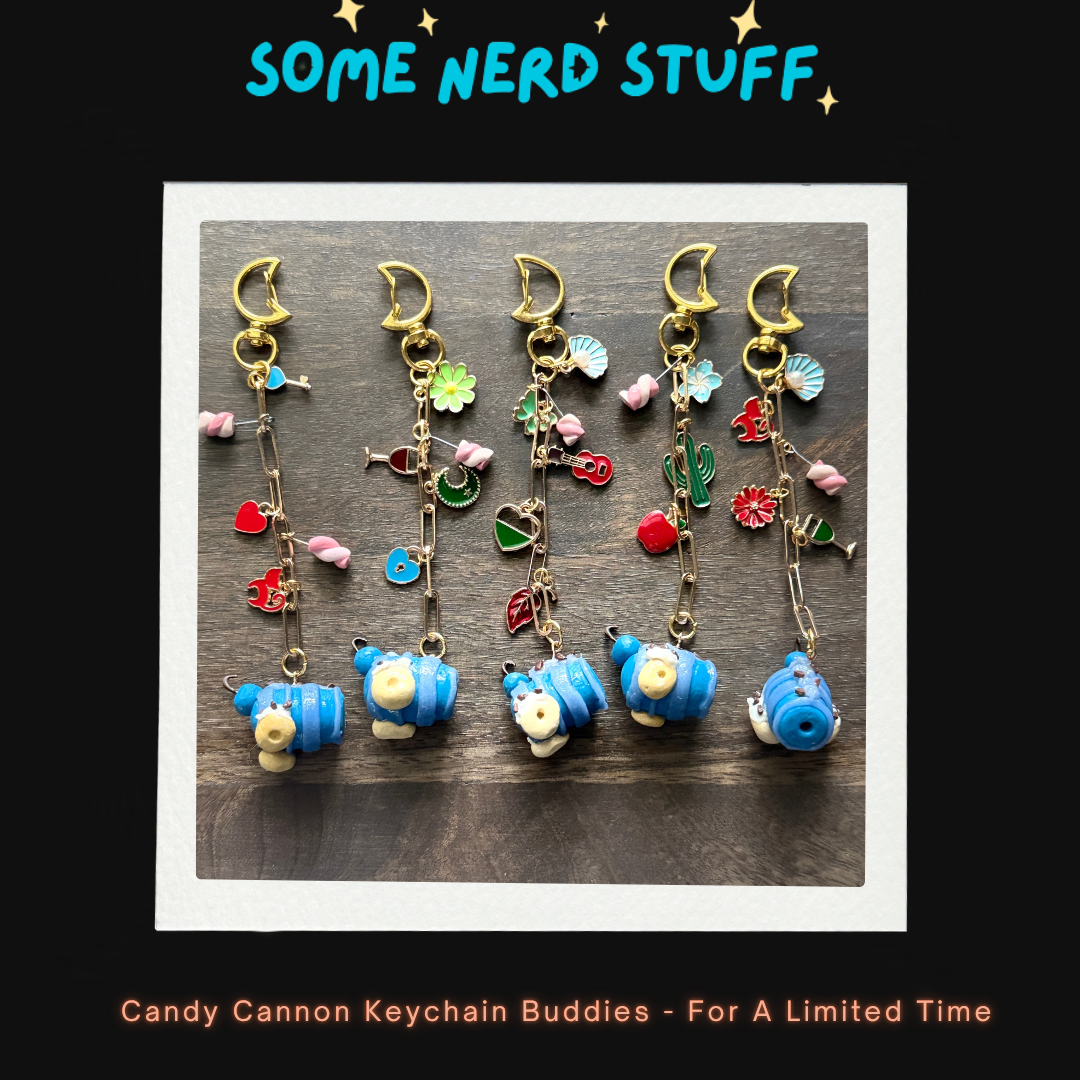 Candy Cannon Blind Box Keychain