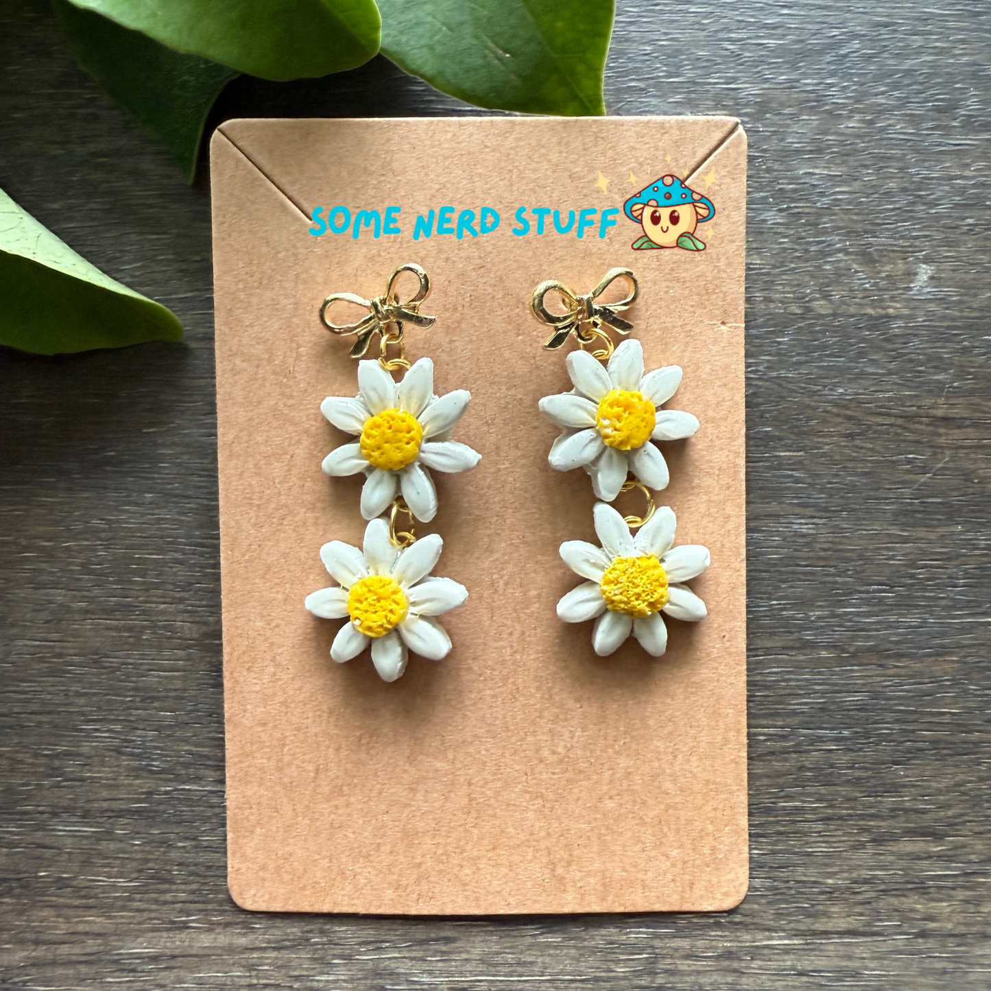 Cheerful Daisy Drop Earrings