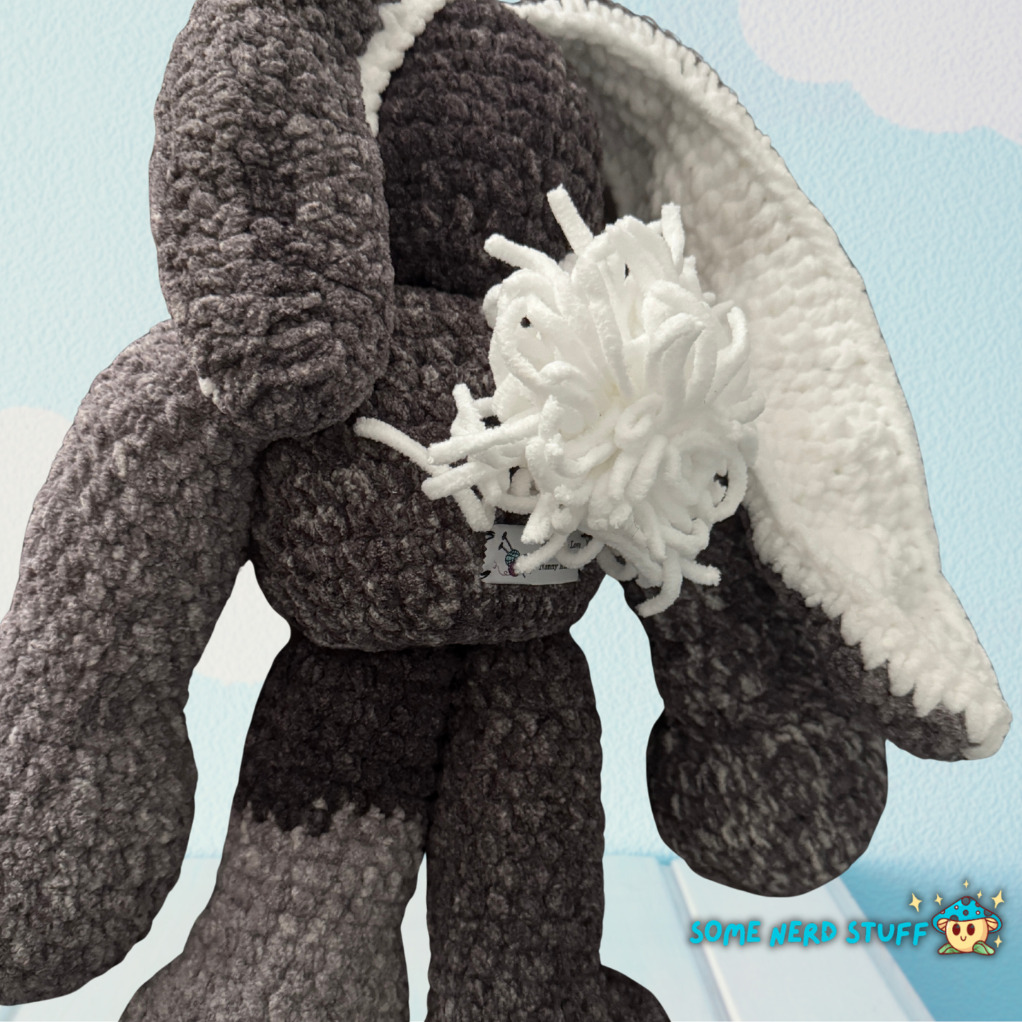 Crochet Land  -Hanz Muscle Beach Bunny - Available for Adoption
