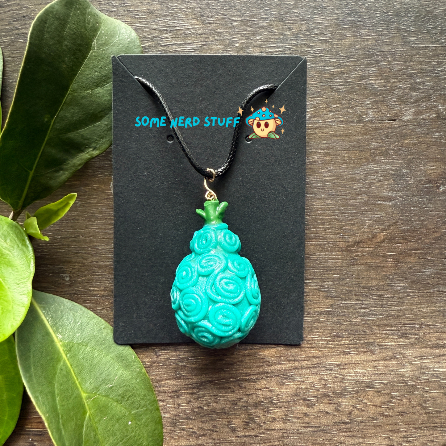 Omo Omo No Mi Devil Fruit Charm Necklace with necklace