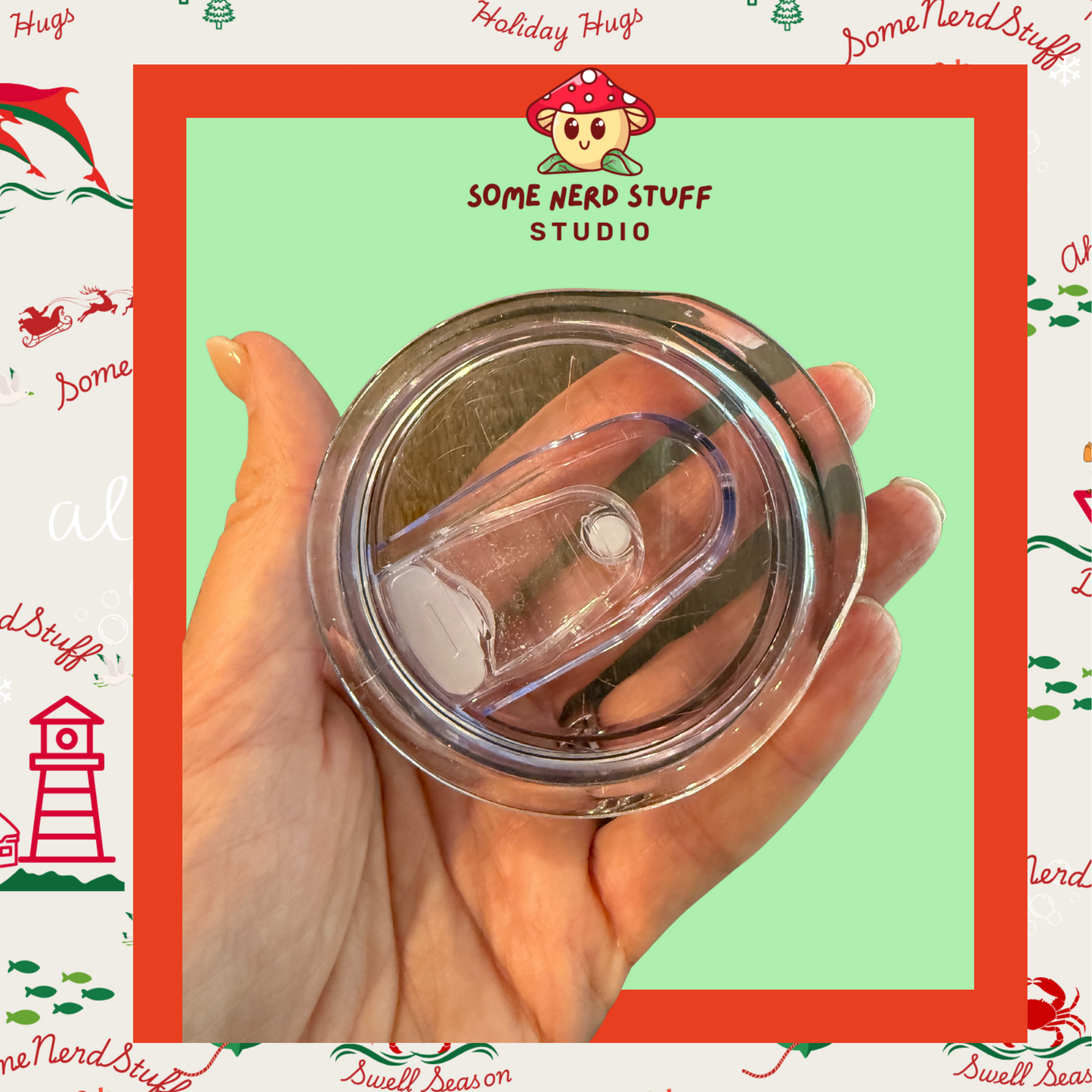 “Oops! Double Take” – Hallmark Christmas Cruise 2025 Tumbler (Booboo Edition)