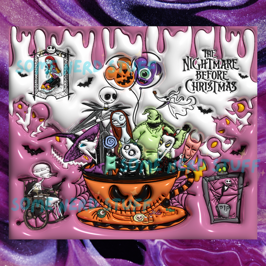 Pre-Order Tea Cup Fun - Nightmare Before Christmas Inspired Tumbler