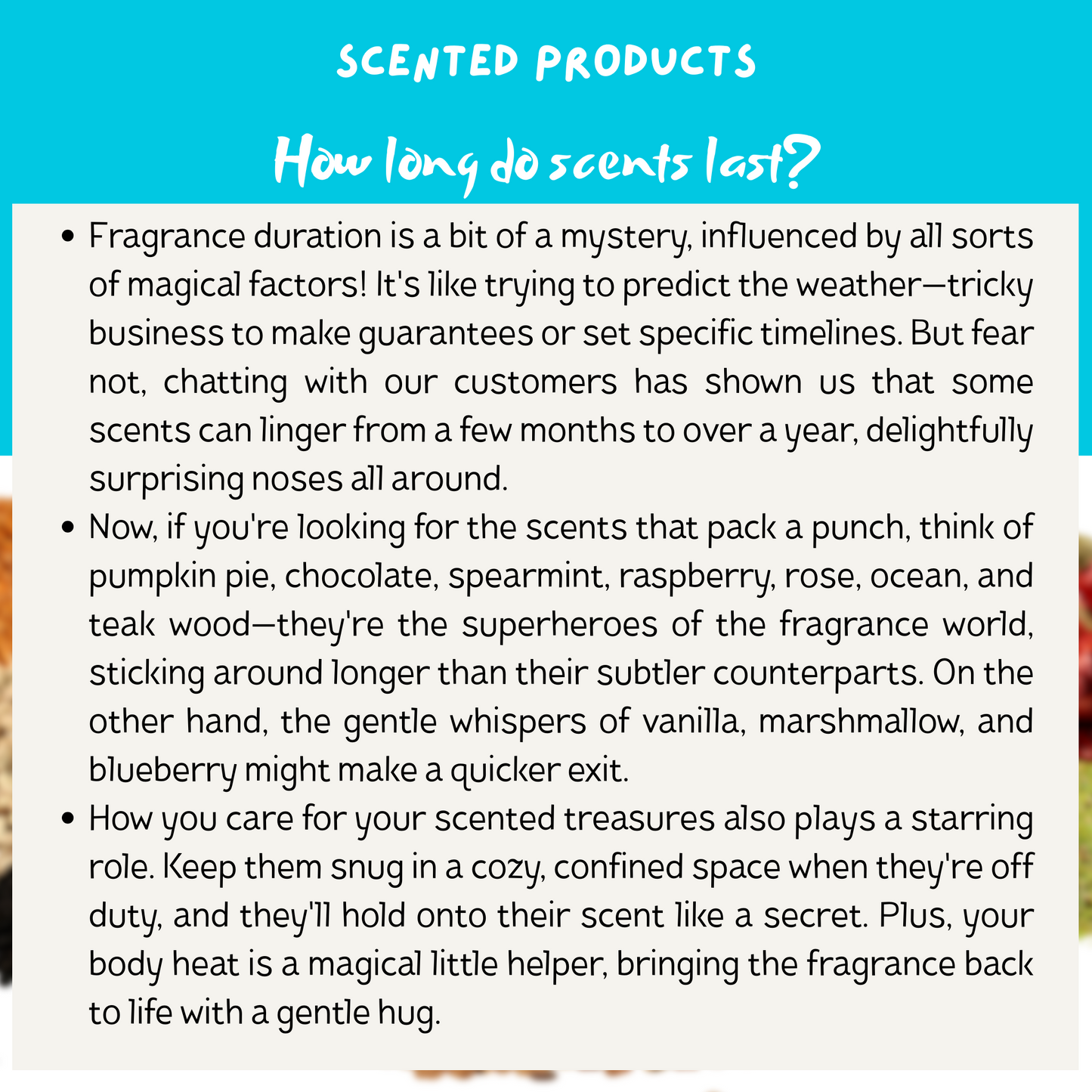 Scented Carrot Cake Clay Necklace