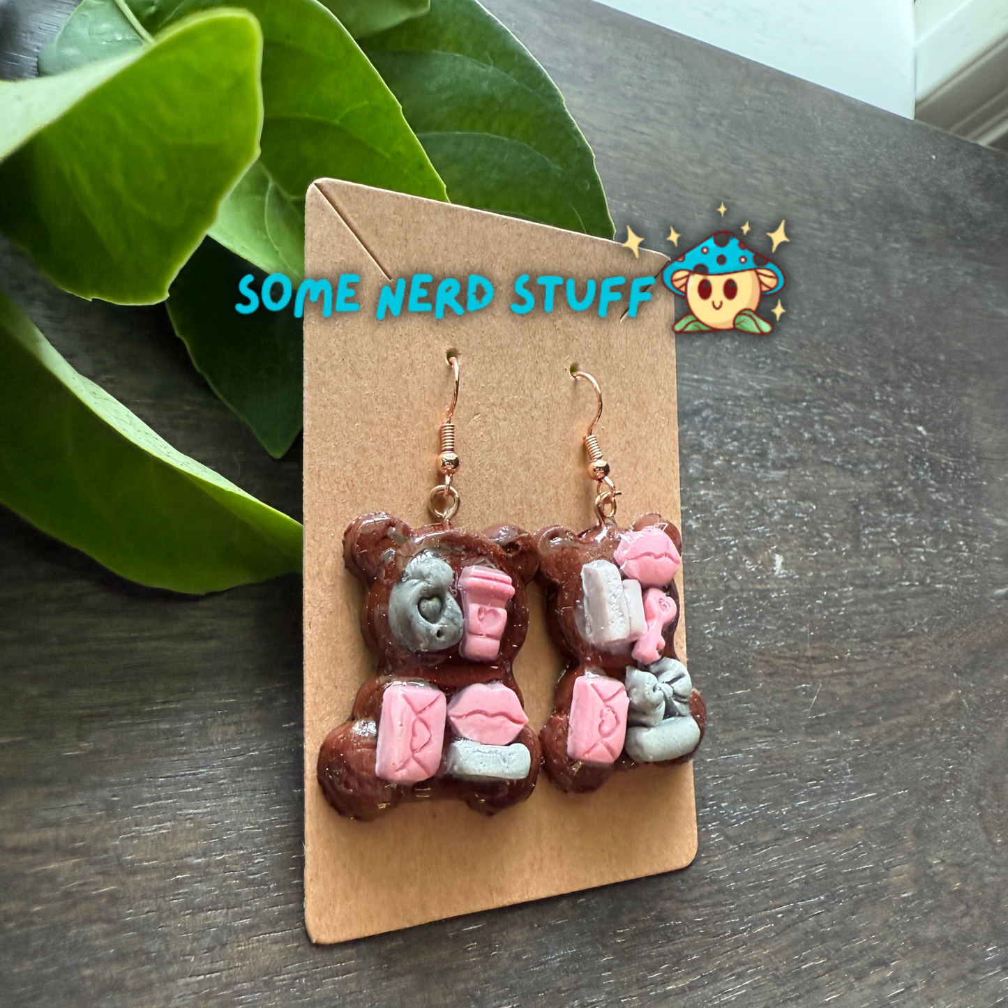 Bookshelf and Mason Jar Earring Bundle