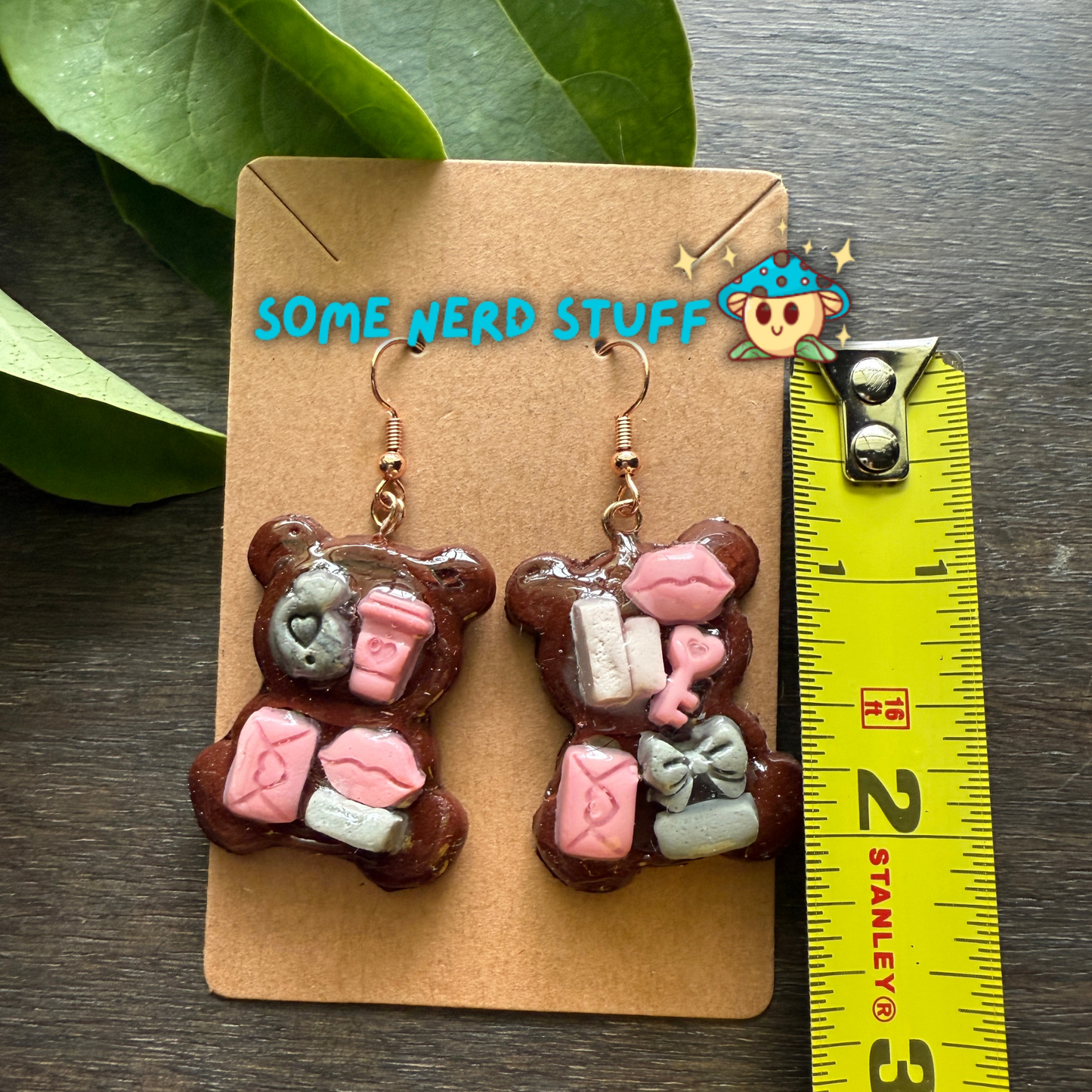 Bookshelf and Mason Jar Earring Bundle