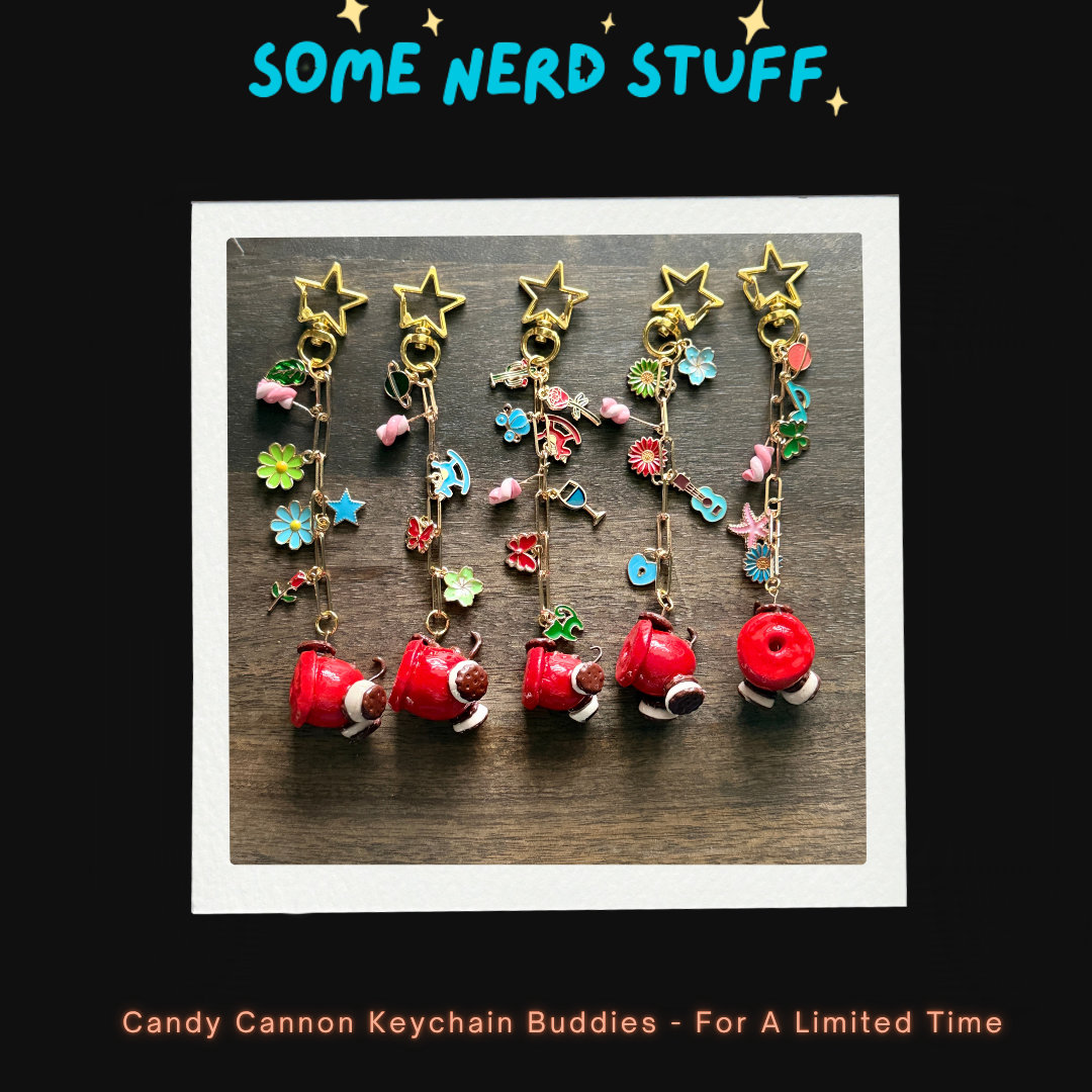Candy Cannon Blind Box Keychain