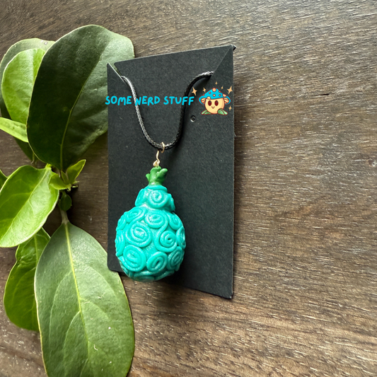 Omo Omo No Mi Devil Fruit Charm Necklace with necklace