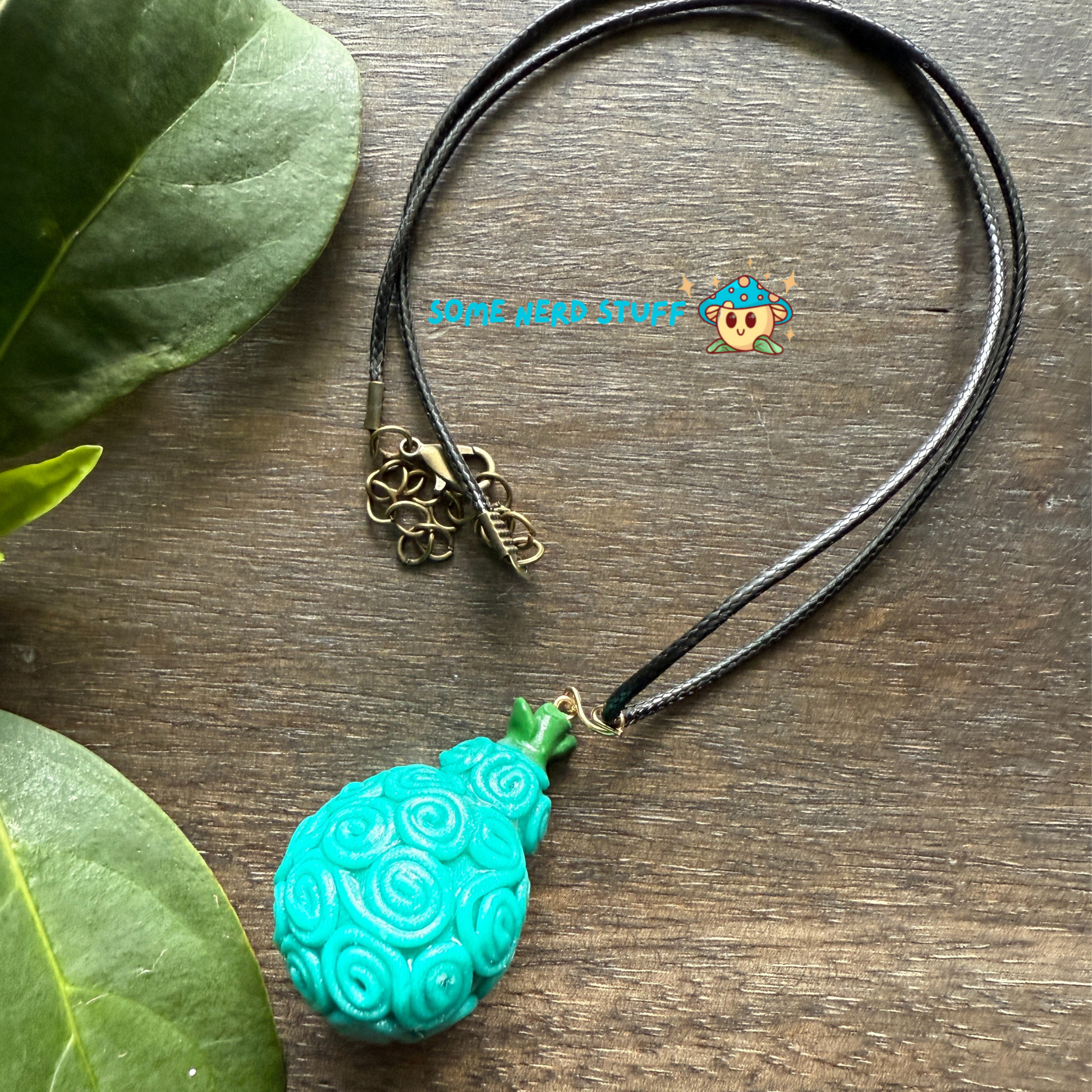 Omo Omo No Mi Devil Fruit Charm Necklace with necklace