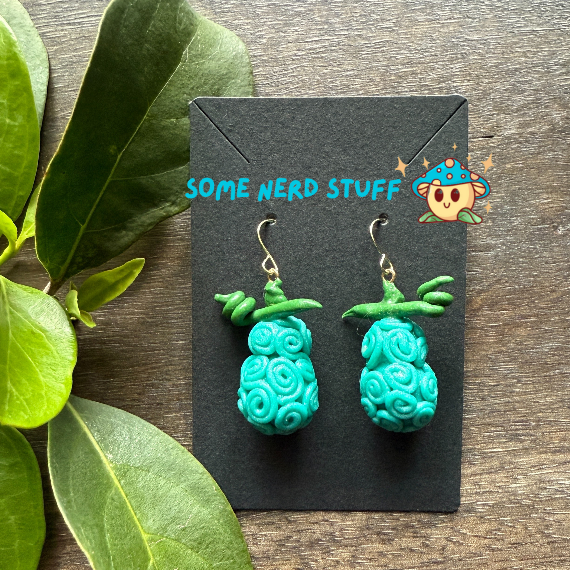 Omo Omo No Mi - Devil Fruit One Piece Earrings anime earrings jewlery made by somenerdstuff
