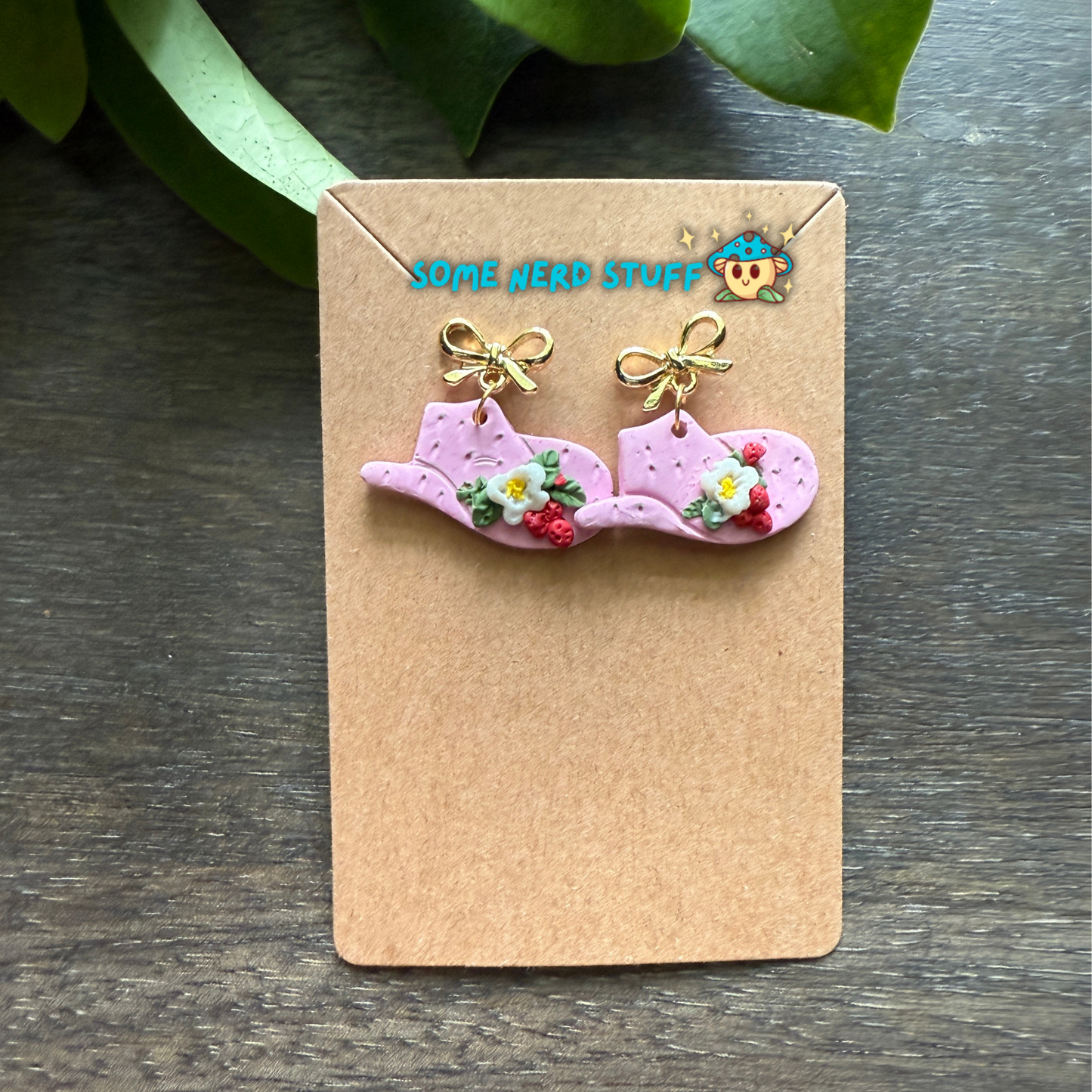 Pink Pony Club Cowboy Dangles