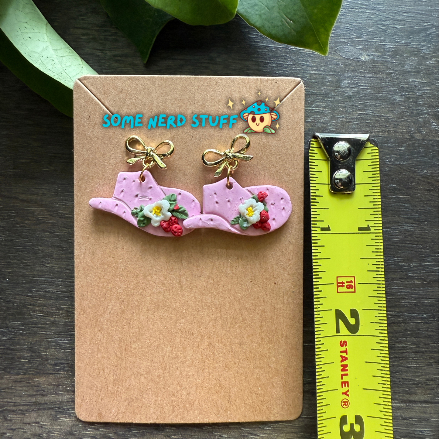 Pink Pony Club Cowboy Dangles