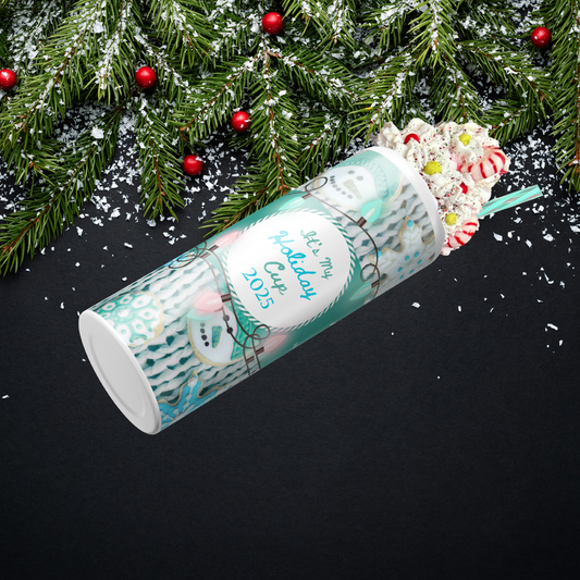 Pre-Order -Mint Chocolate Cookie Tumbler with Faux Whipped Topper