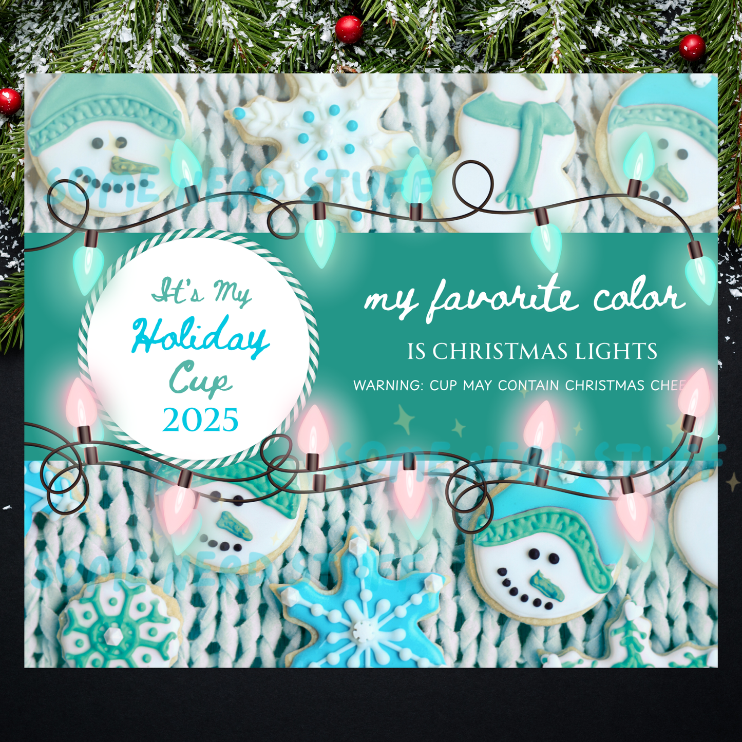 Pre-Order -Mint Chocolate Cookie Tumbler with Faux Whipped Topper