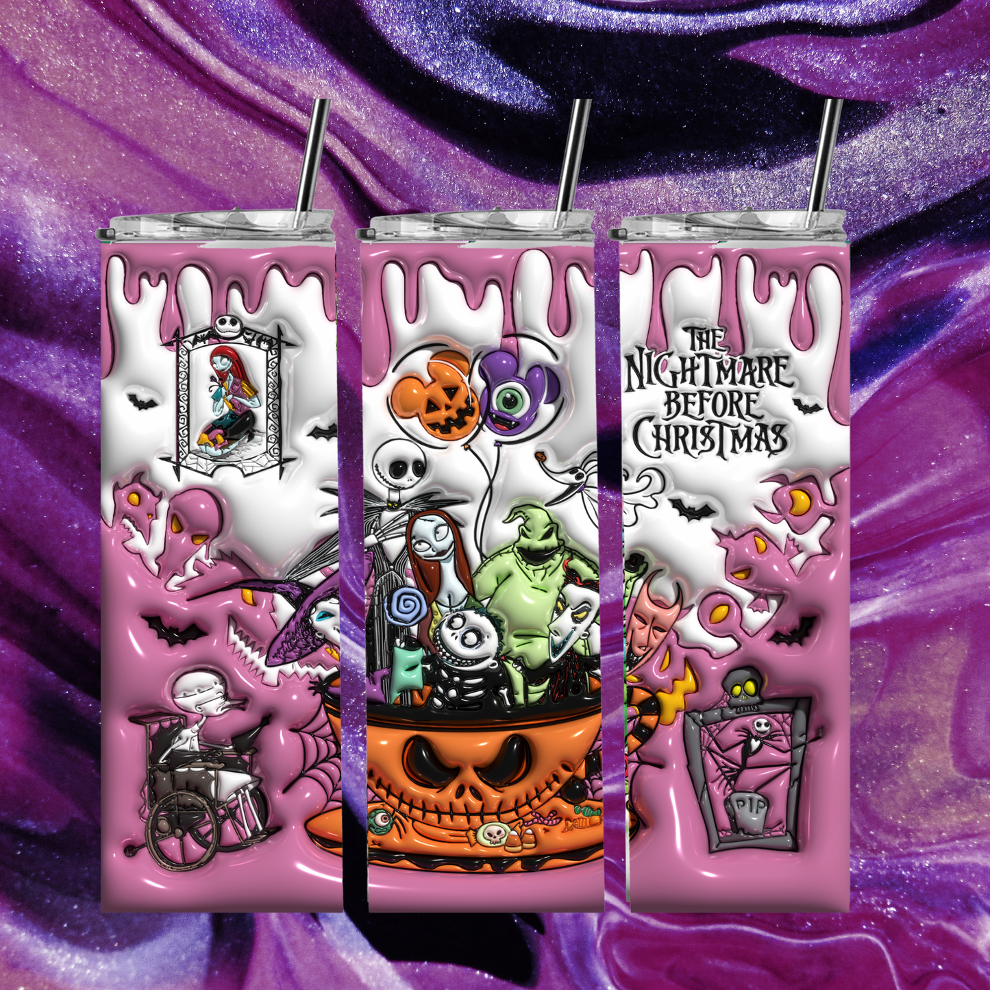 Pre-Order Tea Cup Fun - Nightmare Before Christmas Inspired Tumbler