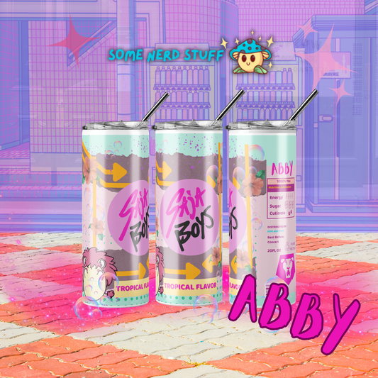 Saja Boys Soda Pop Can – Custom K-Pop Demon Hunters Cup Abby