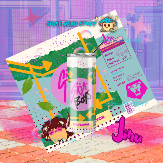 Saja Boys Soda Pop Tumbler – Custom K-Pop Demon Hunters Cup Jinu