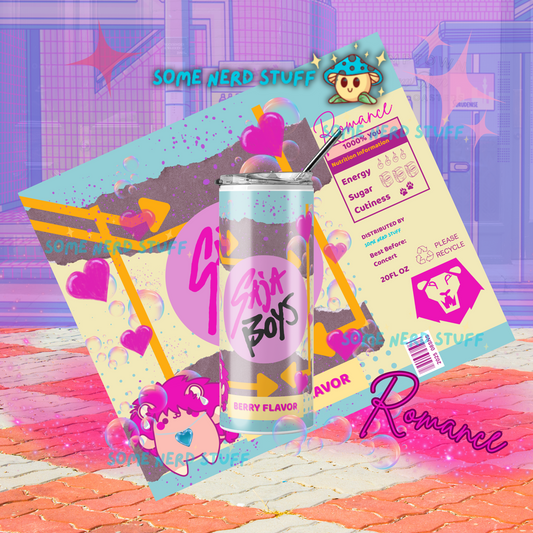 Saja Boys Soda Pop Tumbler – Custom K-Pop Demon Hunters Cup Romance