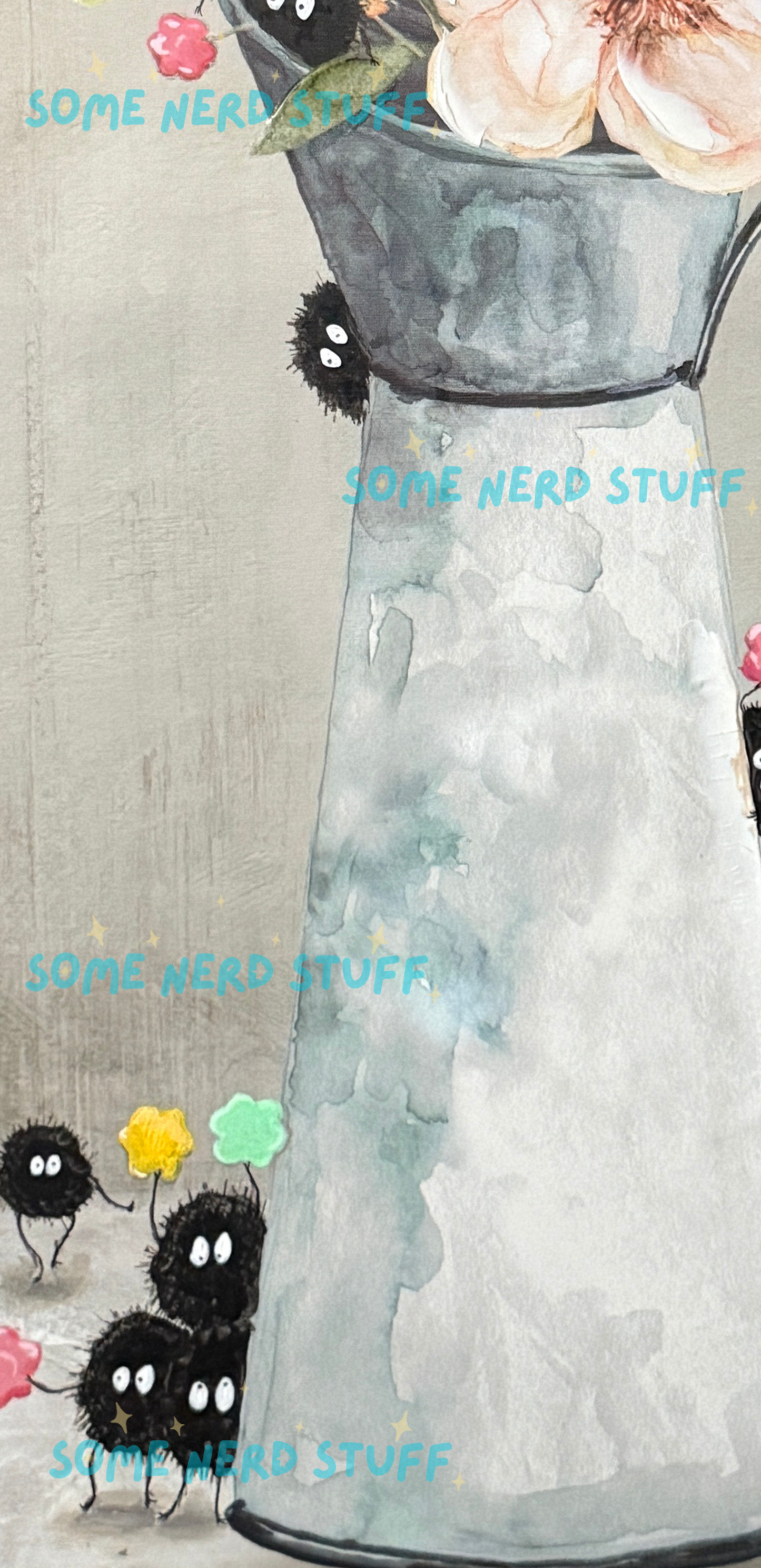 Digital Download Sprites with Candy playing in flowers