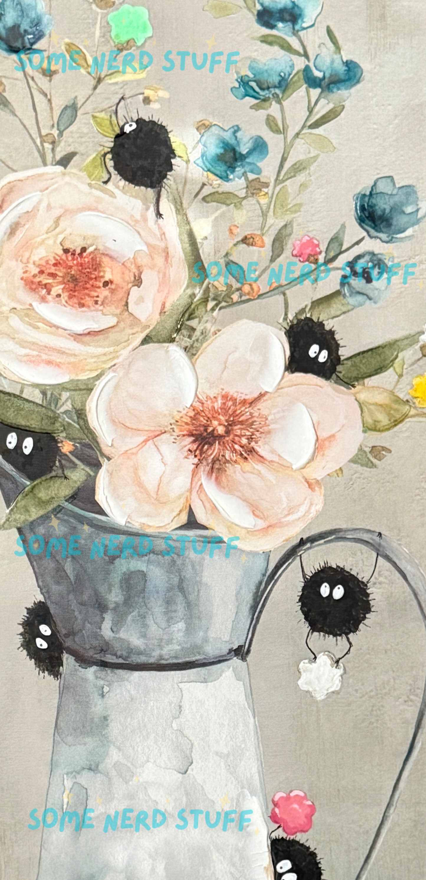 Digital Download Sprites with Candy playing in flowers