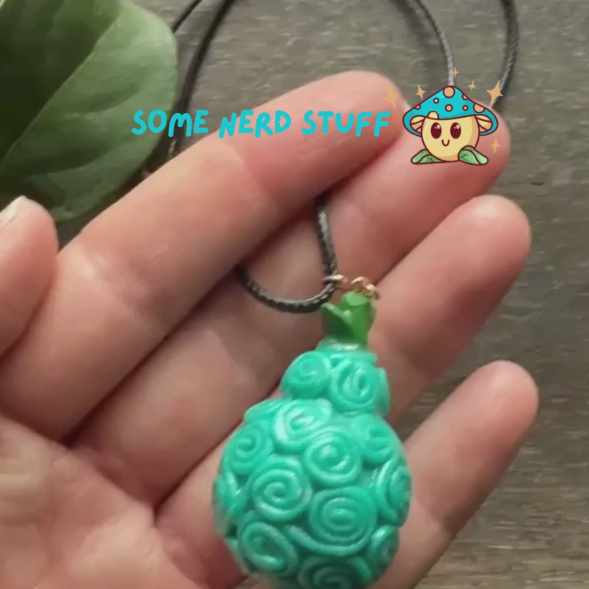 Omo Omo No Mi Devil Fruit Charm Necklace with necklace Video