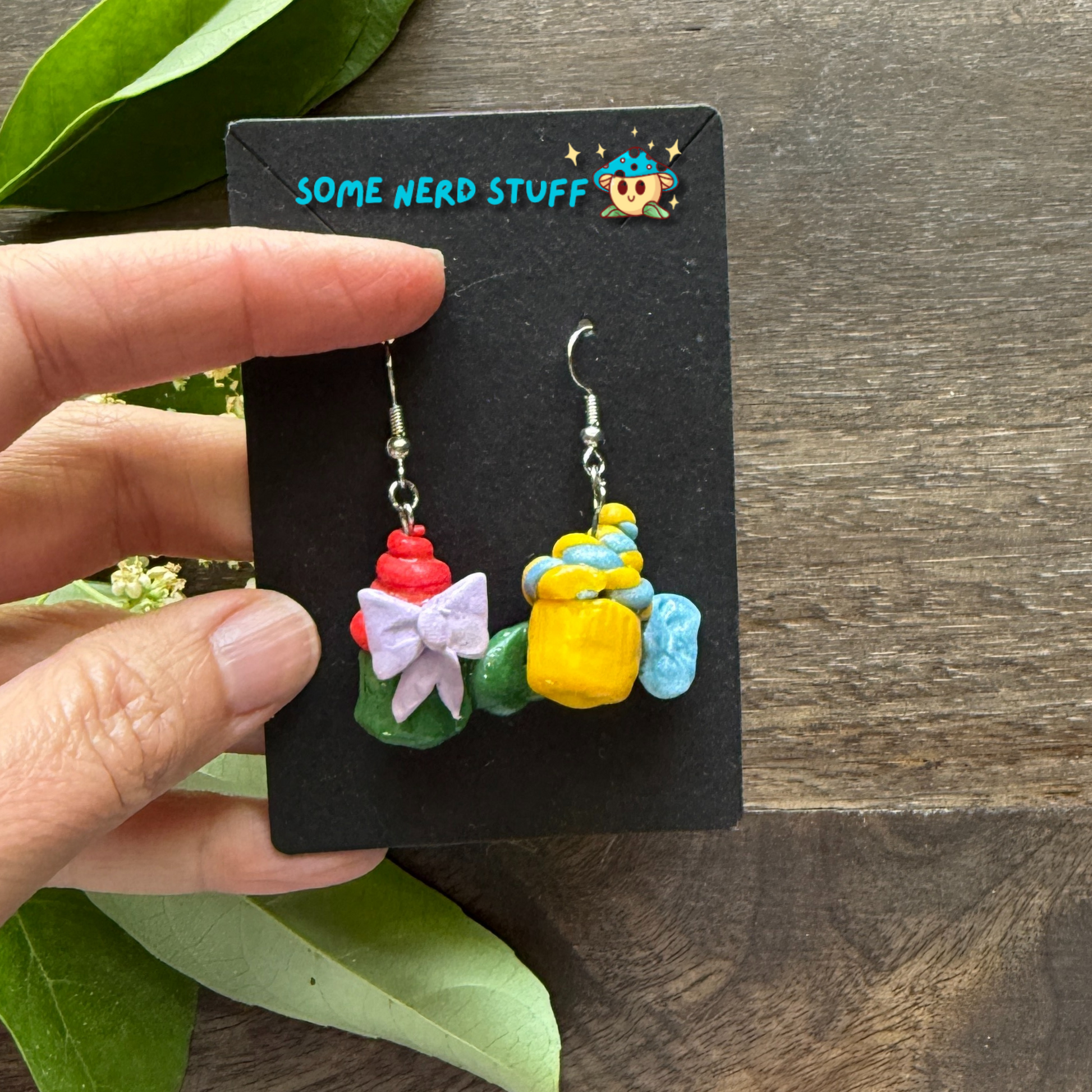 Little Mermaid Earrings made by SomeNerdStuff